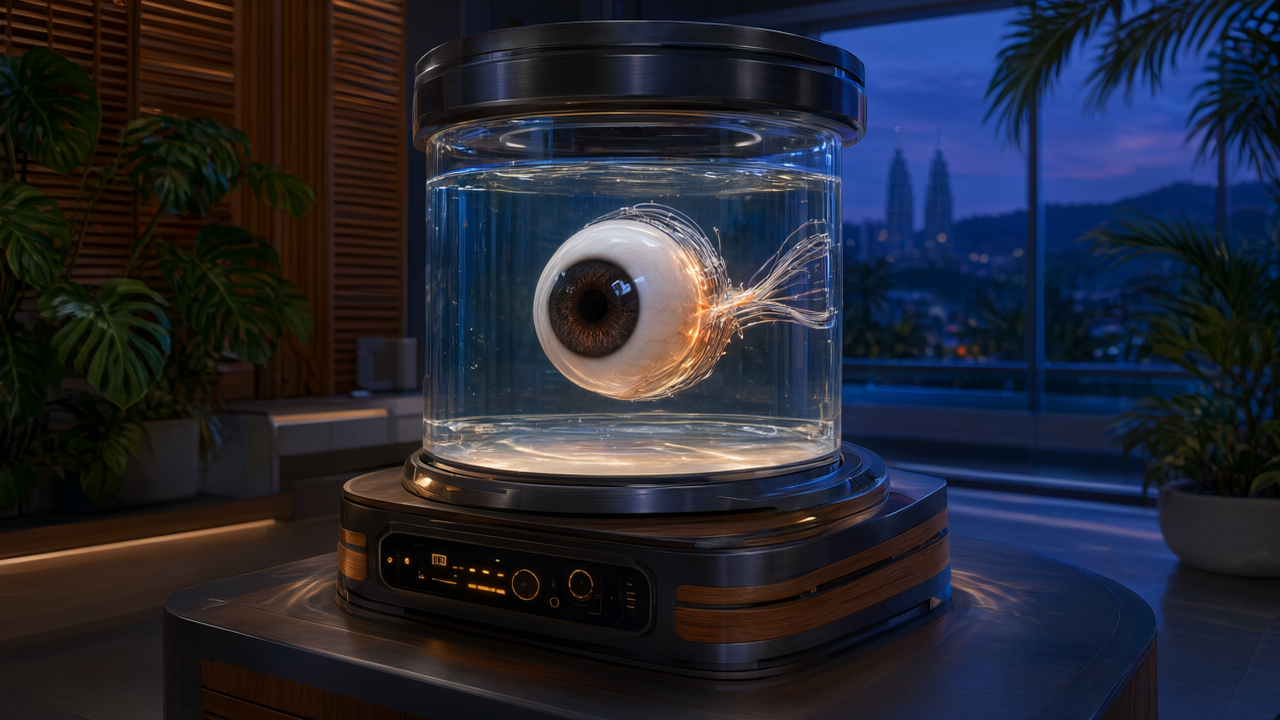 A device that revives eyeballs from dead donors could make eye transplants possible