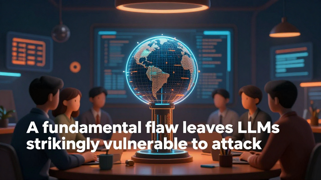 A fundamental flaw leaves LLMs strikingly vulnerable to attack