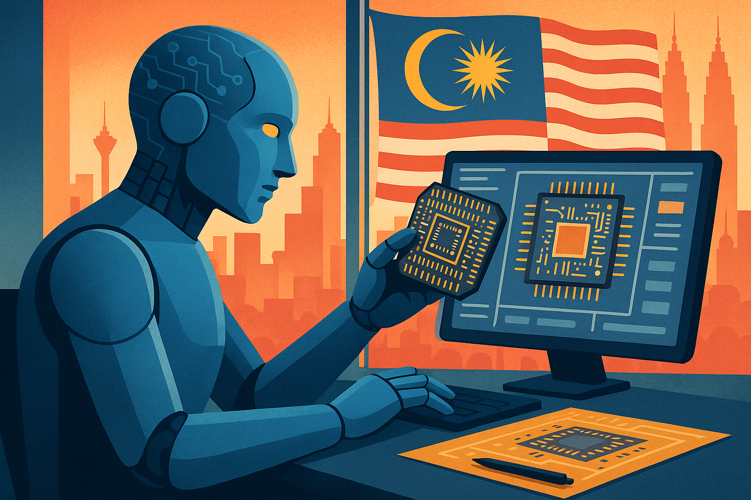 AI Agents Now Design Chips End-to-End — What This Means for Malaysia's Semiconductor Ambitions
