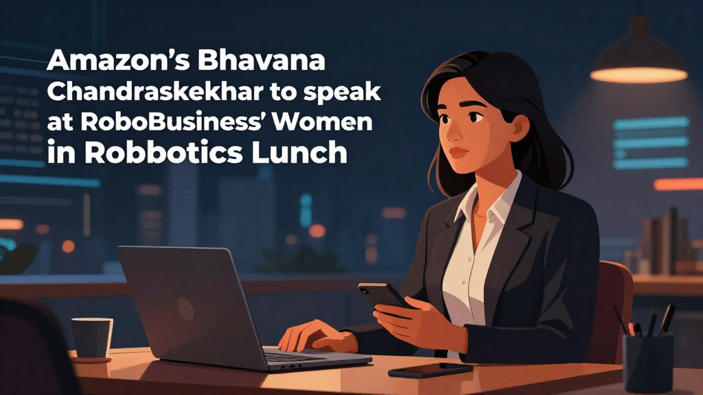 Amazon's Bhavana Chandrashekhar to speak at RoboBusiness' Women in Robotics Lunch