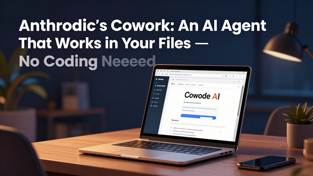 Anthropic's Cowork: An AI Agent That Works in Your Files — No Coding Needed