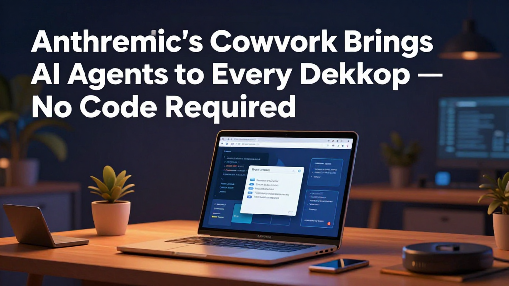 Anthropic's Cowork Brings AI Agents to Every Desktop — No Code Required