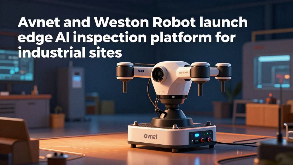 Avnet and Weston Robot launch edge AI inspection platform for industrial sites