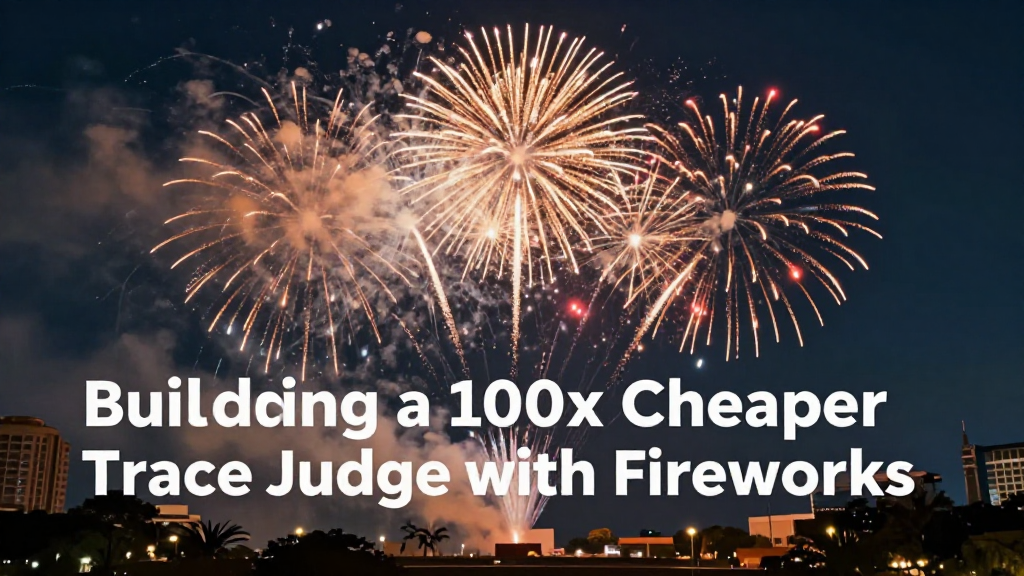 Building a 100x Cheaper Trace Judge with Fireworks