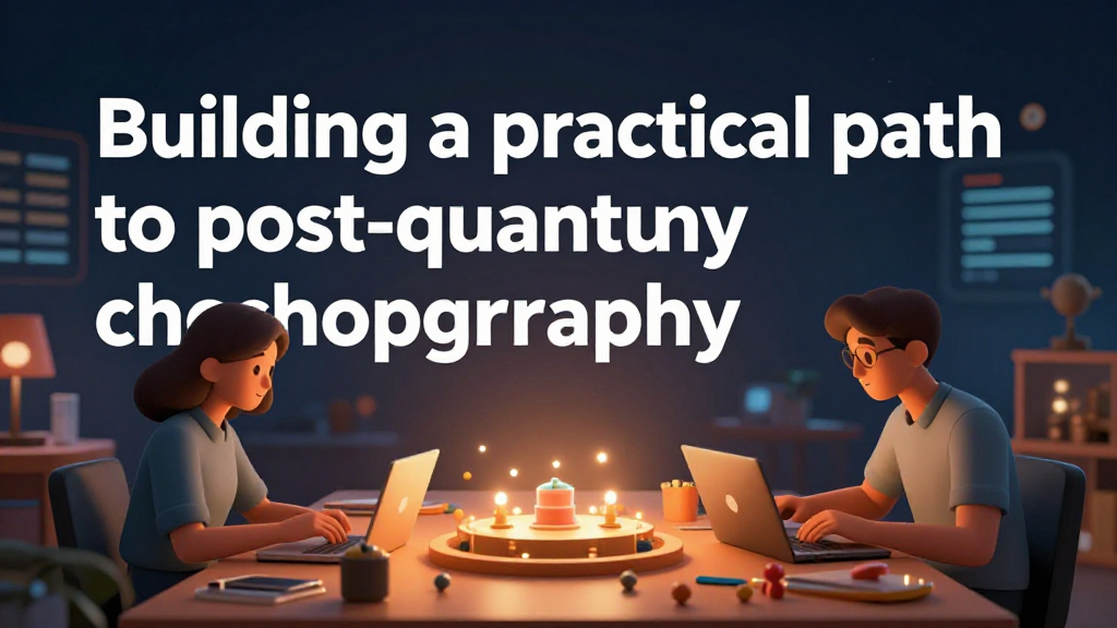 Building a practical path to post-quantum cryptography