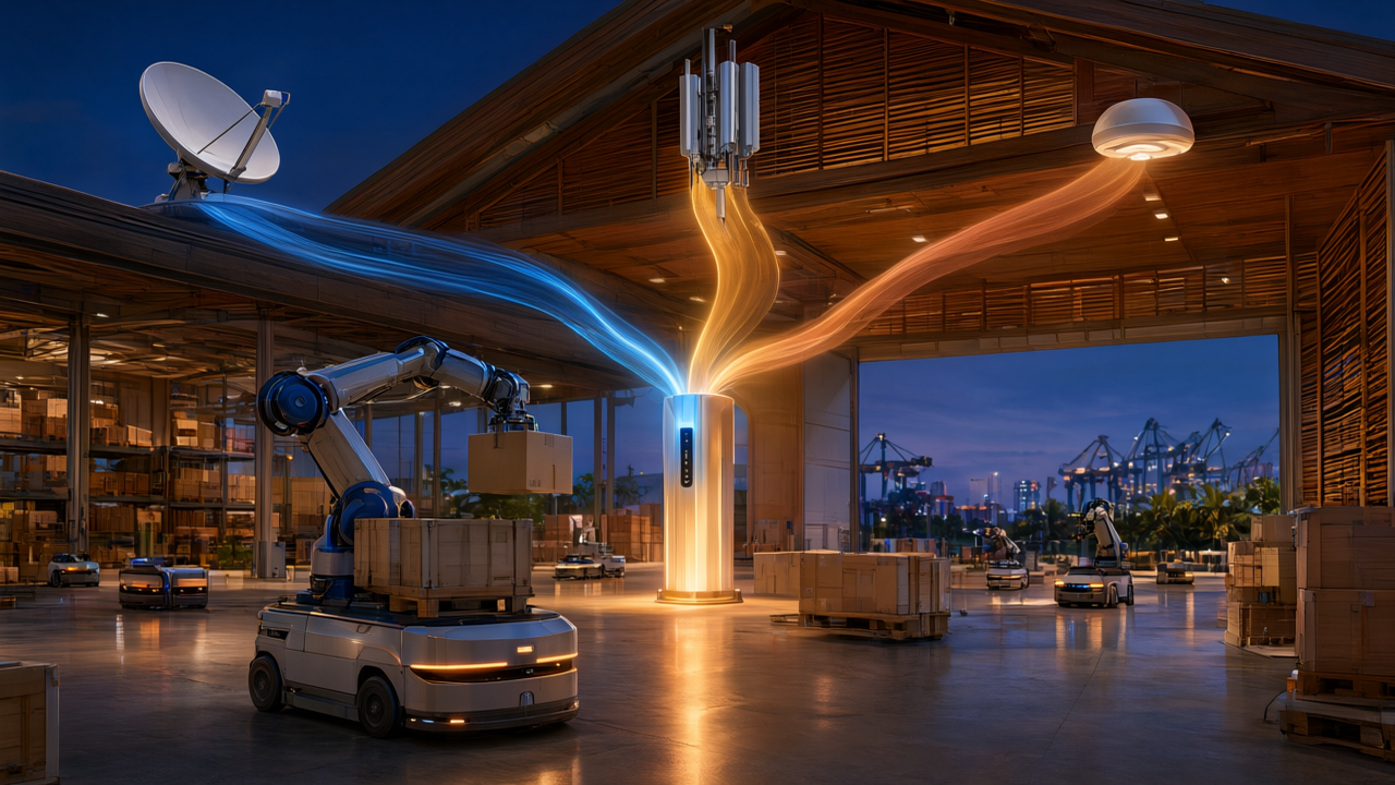 Celona's Orion platform unifies 5G, Wi-Fi and satellite for robotics networks