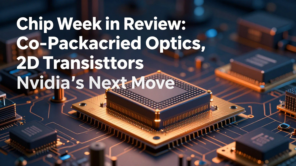 Chip Week in Review: Co-Packaged Optics, 2D Transistors, Nvidia's Next Move