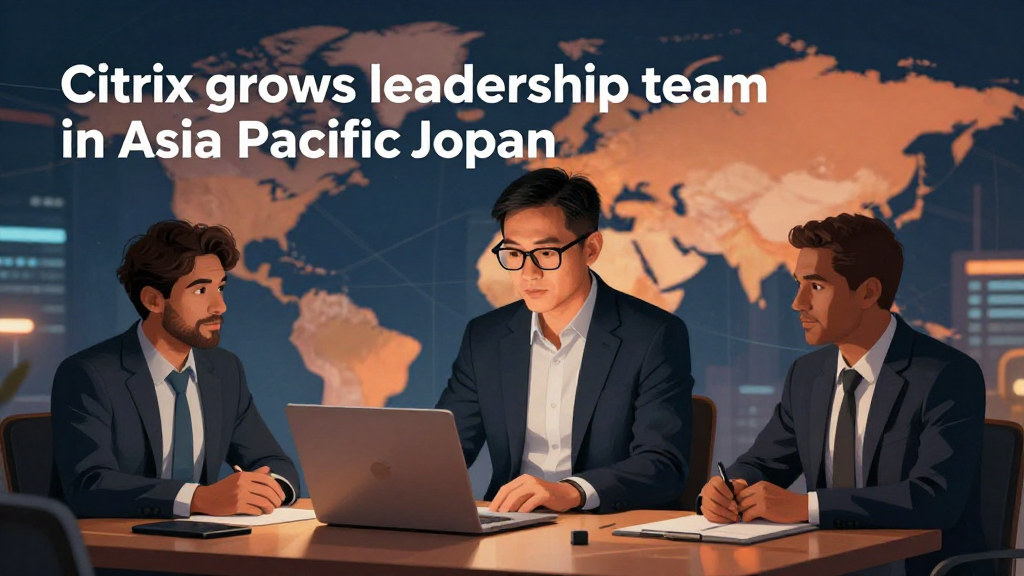 Citrix grows leadership team in Asia Pacific Japan
