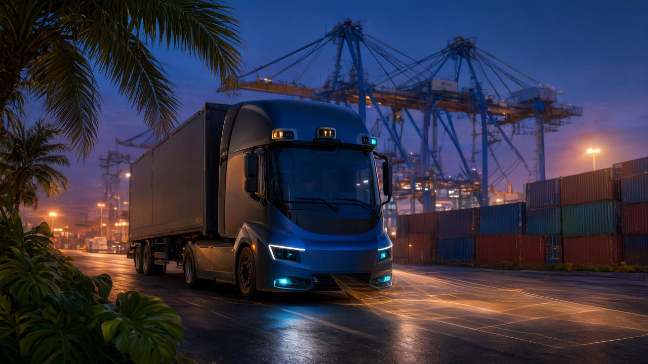 DAF Trucks integrates Einride Driver to scale autonomous electric freight
