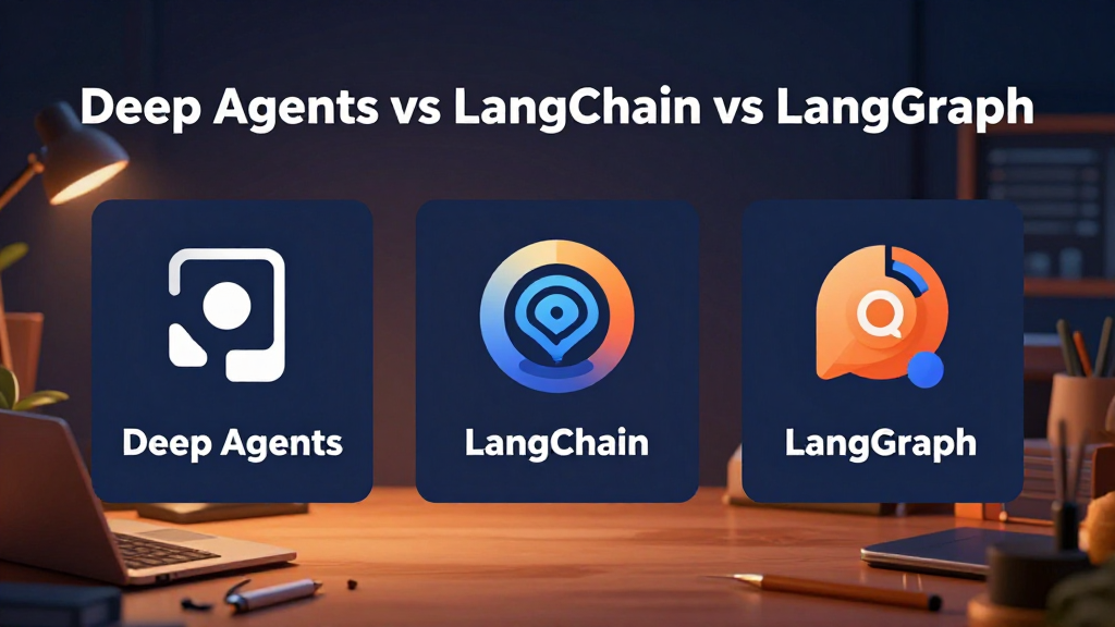 Deep Agents vs LangChain vs LangGraph