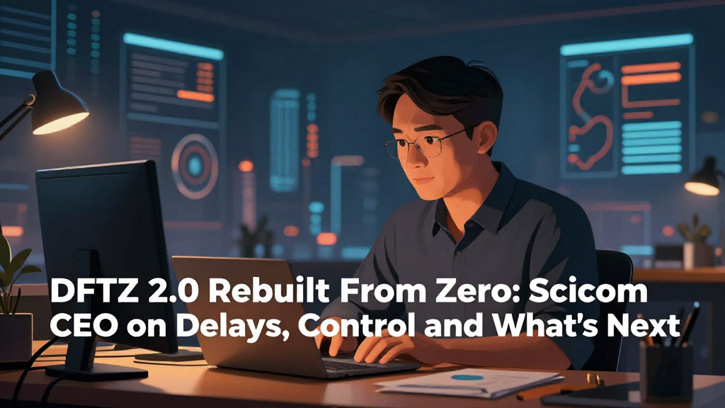 DFTZ 2.0 Rebuilt From Zero: Scicom CEO on Delays, Control and What's Next