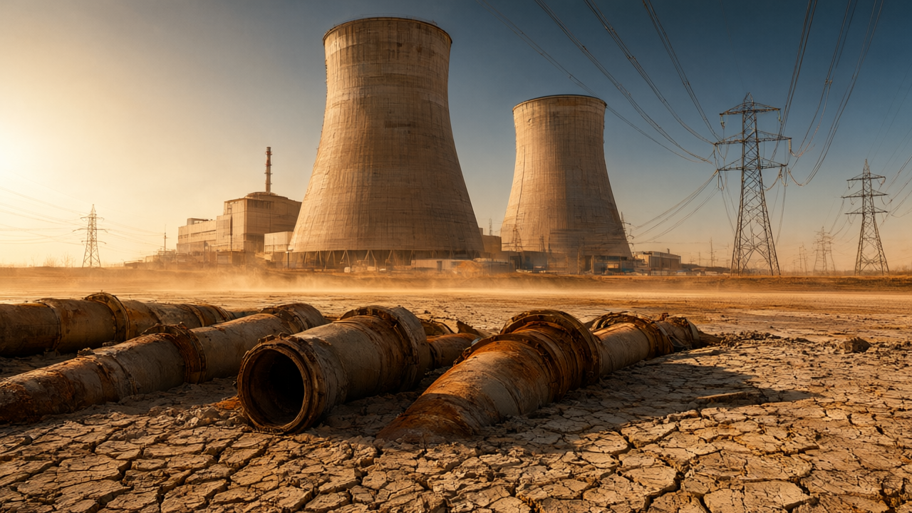 Europe’s extreme heat is shutting down power plants