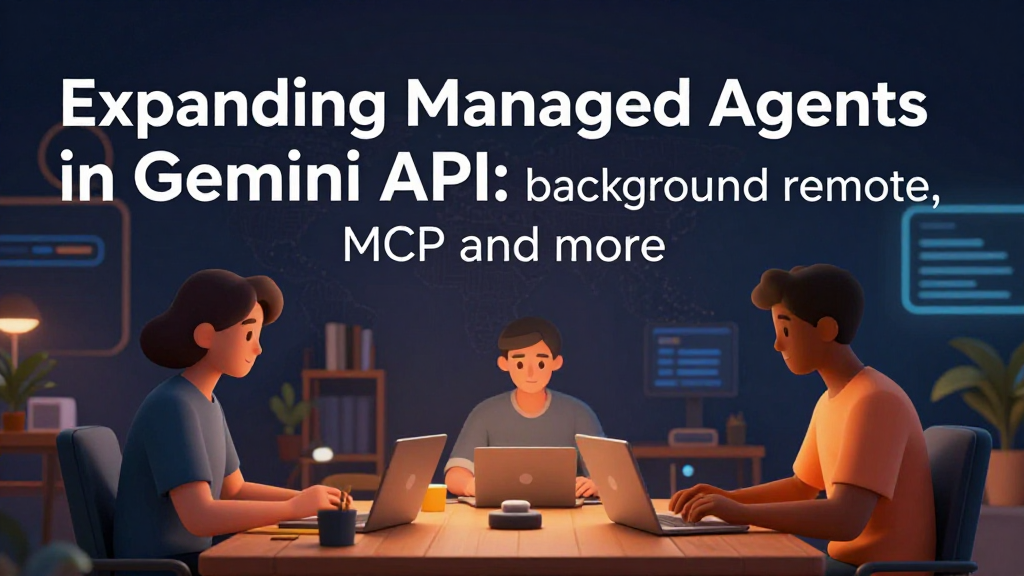 Expanding Managed Agents in Gemini API: background tasks, remote MCP and more