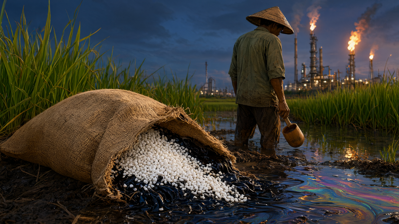 Fertilizer Prices Track Fossil Fuels — and Farms Pay the Bill