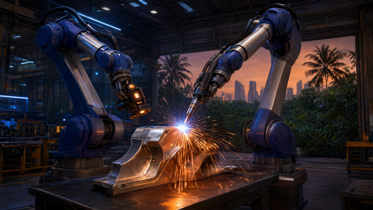 Former SpaceX engineers are building a robotic factory for making steel parts