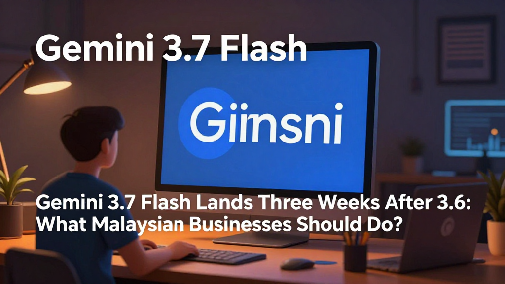 Gemini 3.7 Flash Lands Three Weeks After 3.6: What Malaysian Businesses Should Do
