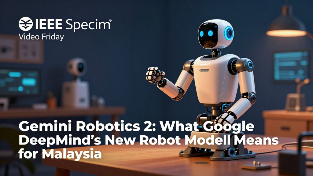 Gemini Robotics 2: What Google DeepMind's New Robot Model Means for Malaysia