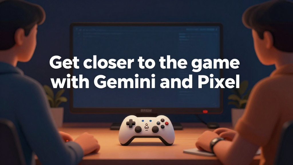 Get closer to the game with Gemini and Pixel
