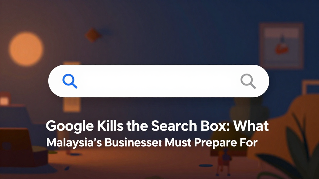Google Kills the Search Box: What Malaysia's Businesses Must Prepare For