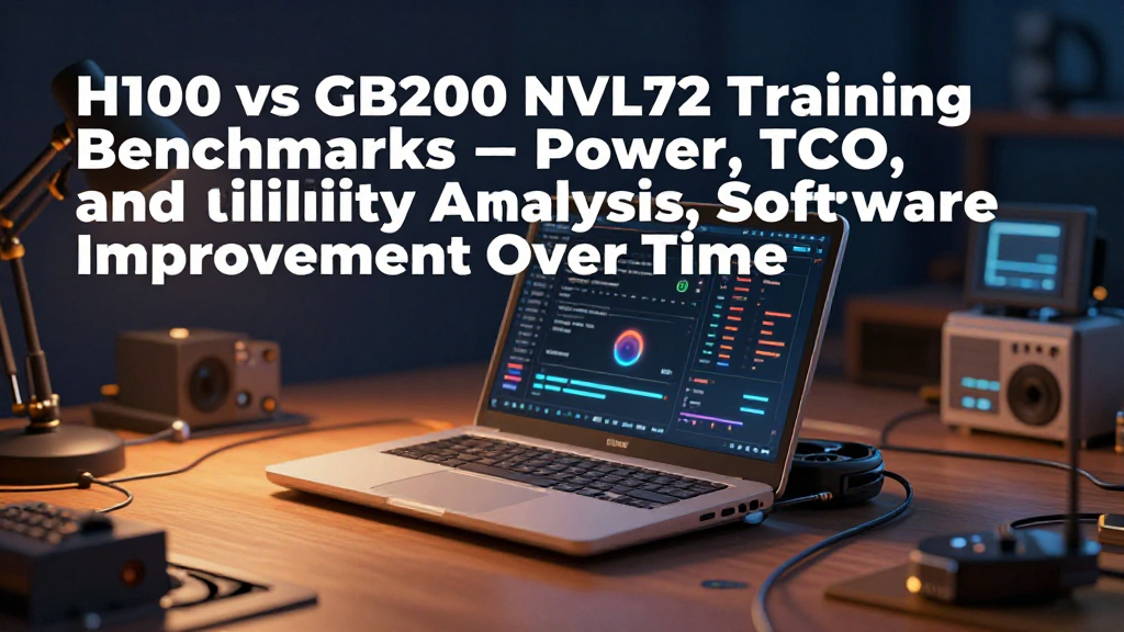 H100 vs GB200 NVL72 Training Benchmarks – Power, TCO, and Reliability Analysis, Software Improvement Over Time
