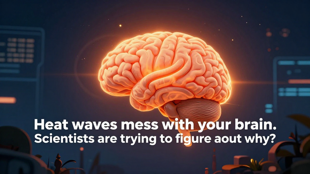 Heat waves mess with your brain. Scientists are trying to figure out why.