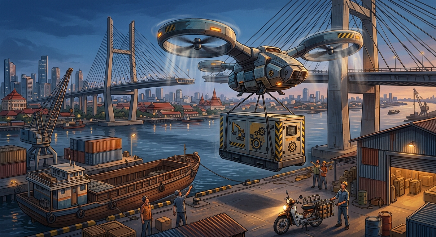 Heavy-Lift Drones Enter the Big Leagues: What DARPA's Challenge Signals for Industry