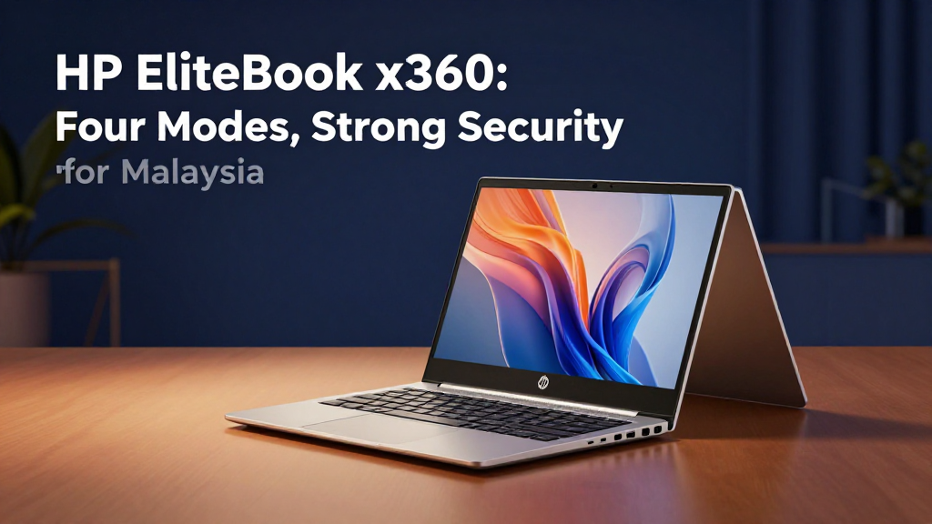 HP EliteBook x360: Four Modes, Strong Security, and What It Means for Malaysia