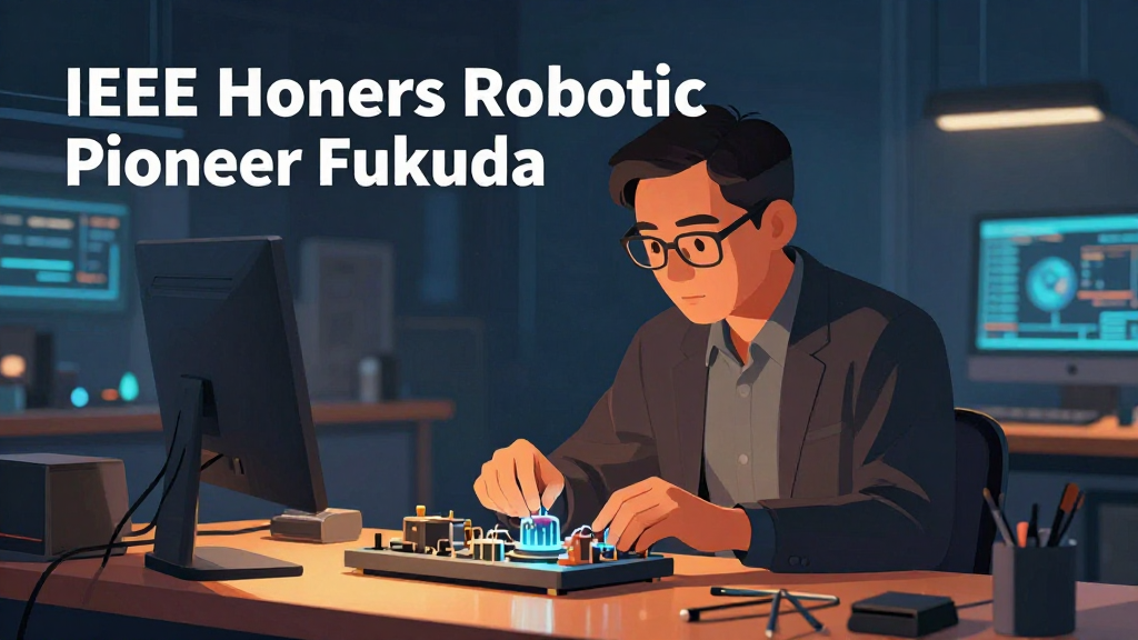 IEEE Honors Robotics Pioneer Toshio Fukuda