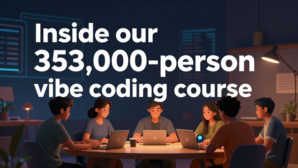 Inside our 353,000-person vibe coding course
