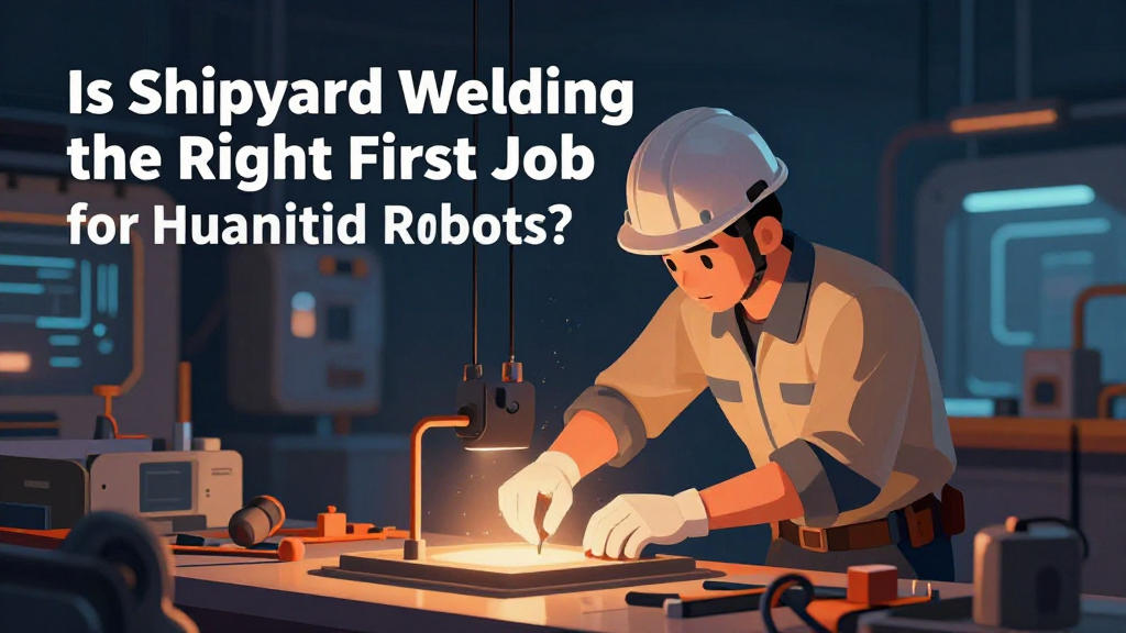 Is Shipyard Welding the Right First Job for Humanoid Robots?