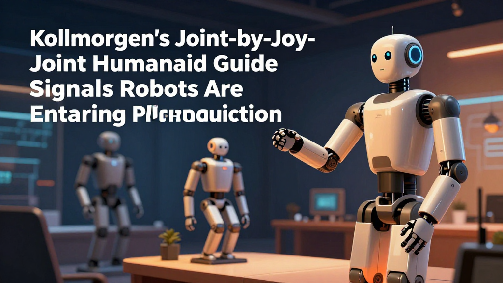 Kollmorgen's Joint-by-Joint Humanoid Guide Signals Robots Are Entering Mass Production
