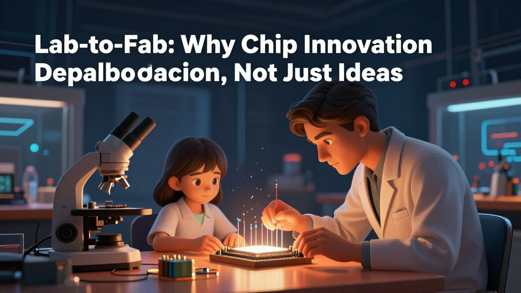 Lab-to-Fab: Why Chip Innovation Depends on Collaboration, Not Just Ideas
