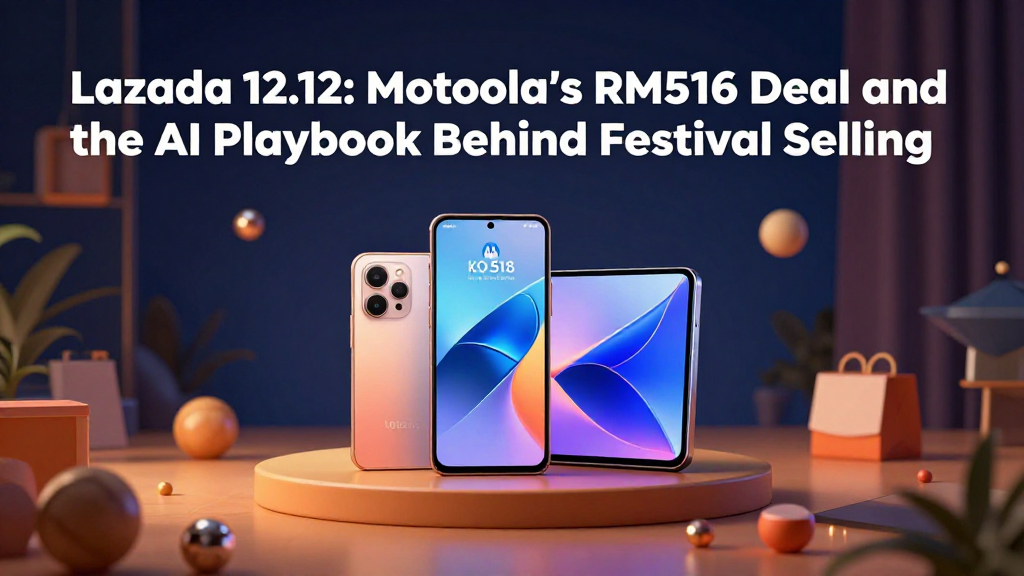 Lazada 12.12: Motorola's RM516 Deal and the AI Playbook Behind Festival Selling
