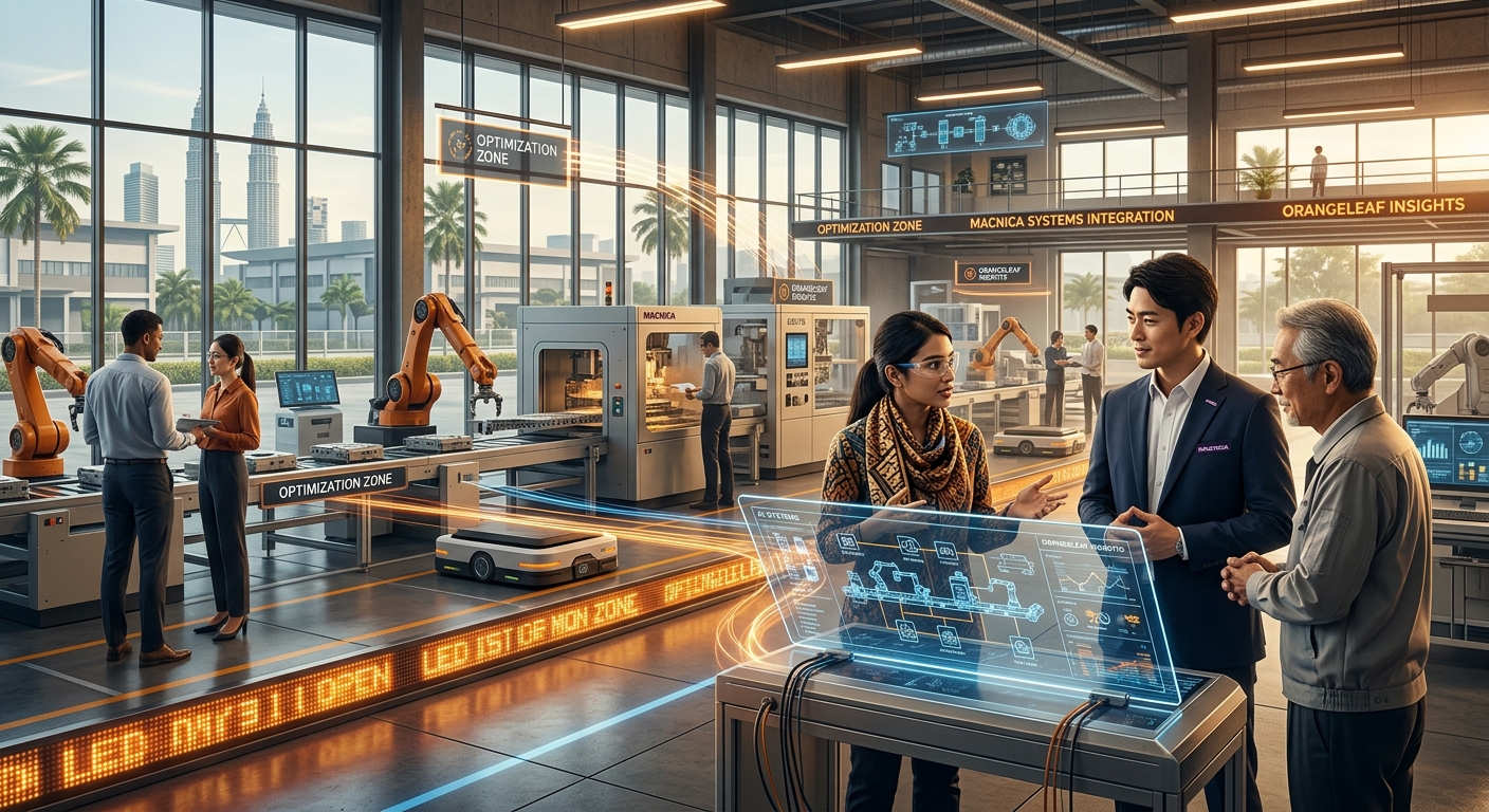 Malaysian-Founded Orangeleaf Acquired by Japan's Macnica to Scale AI for Manufacturing