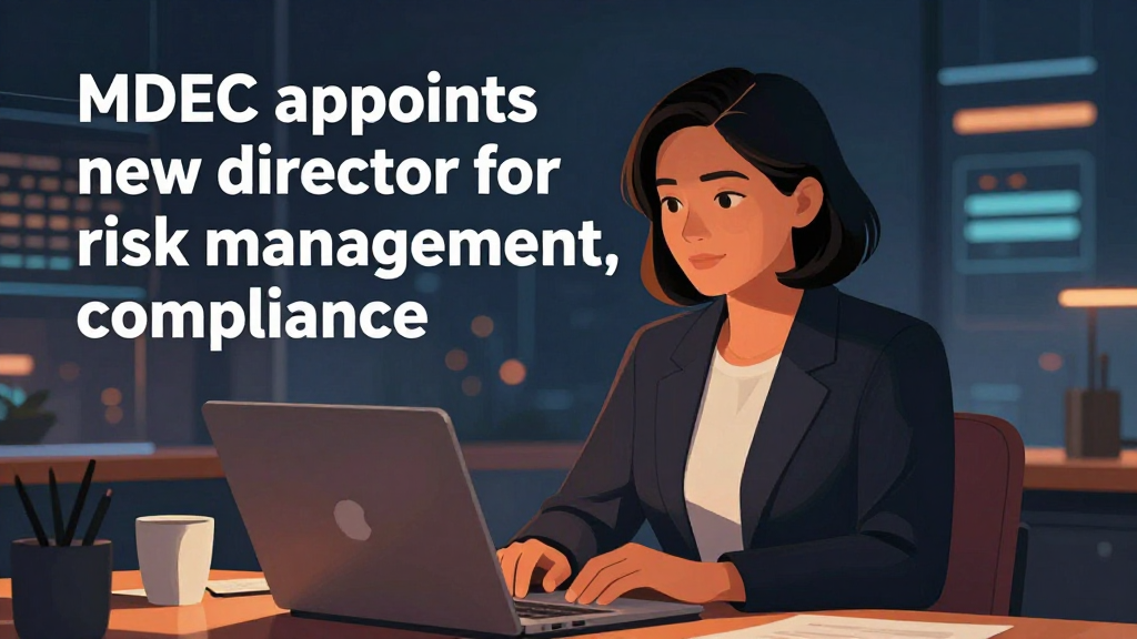MDEC appoints new director for risk management, compliance