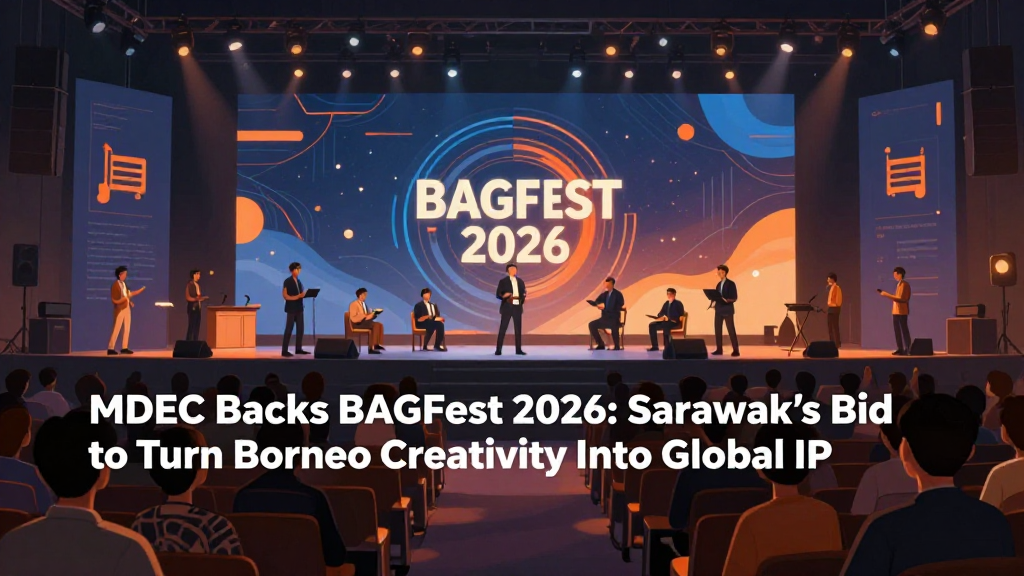 MDEC Backs BAGFest 2026: Sarawak's Bid to Turn Borneo Creativity Into Global IP