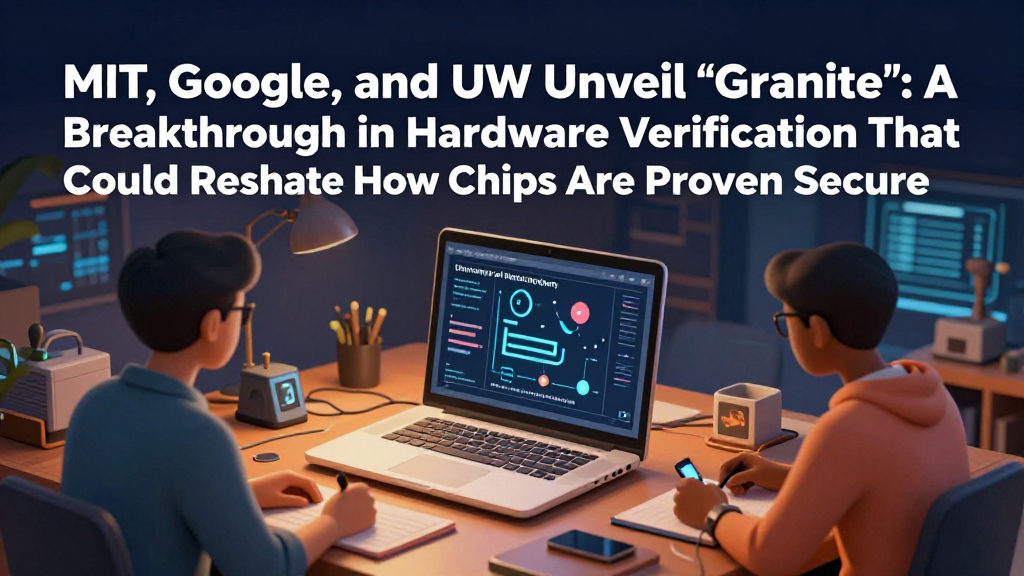 MIT, Google, and UW Unveil "Granite": A Breakthrough in Hardware Verification That Could Reshape How Chips Are Proven Secure