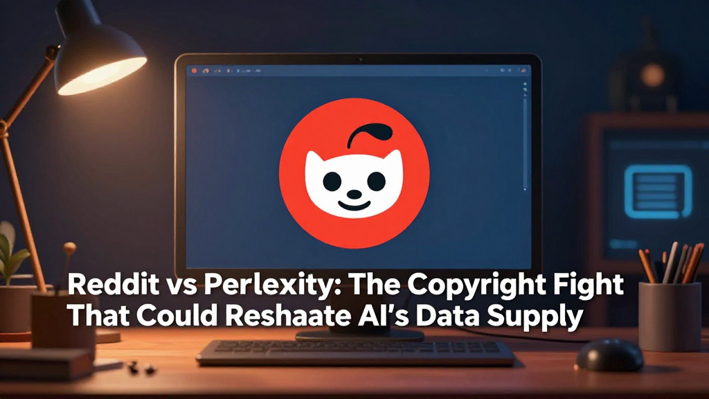 Reddit vs Perplexity: The Copyright Fight That Could Reshape AI's Data Supply