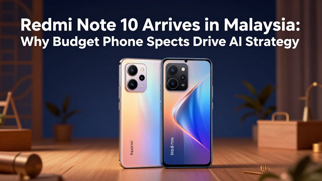 Redmi Note 10 Arrives in Malaysia: Why Budget Phone Specs Drive AI Strategy