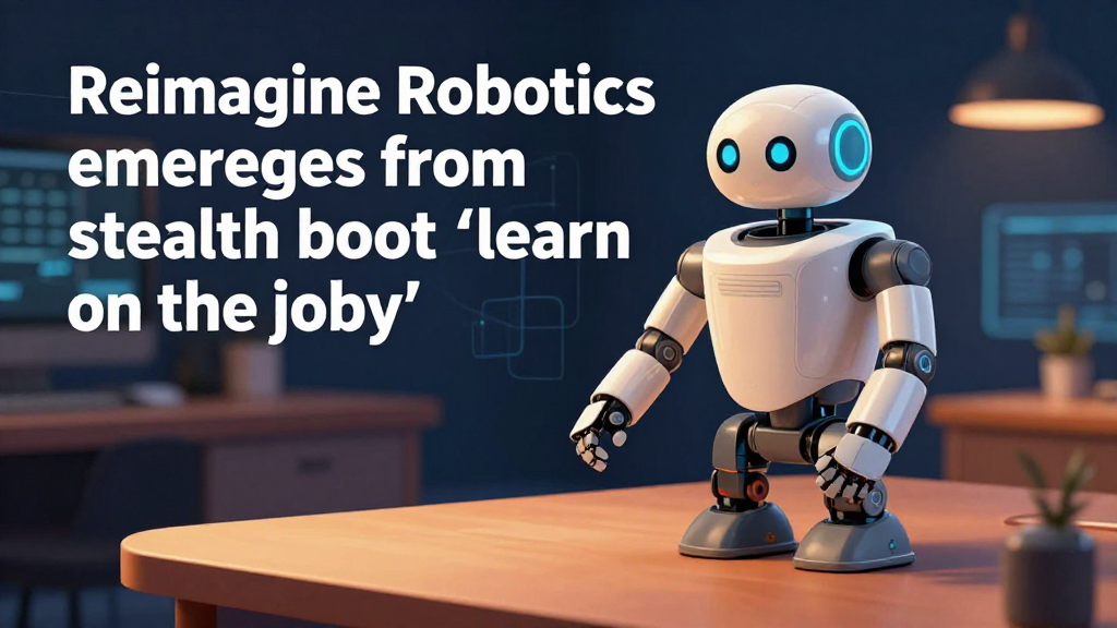 Reimagine Robotics emerges from stealth with robots that 'learn on the job'
