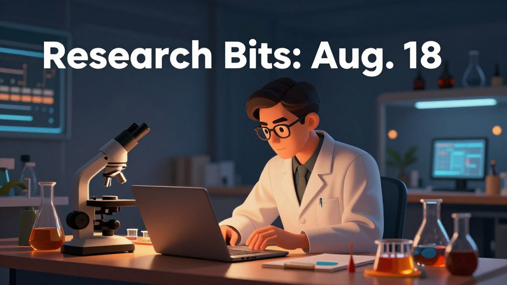 Research Bits: Aug. 18