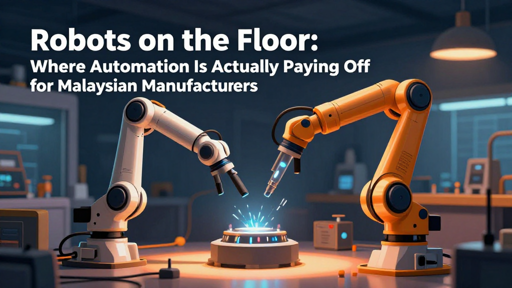 Robots on the Floor: Where Automation Is Actually Paying Off for Malaysian Manufacturers