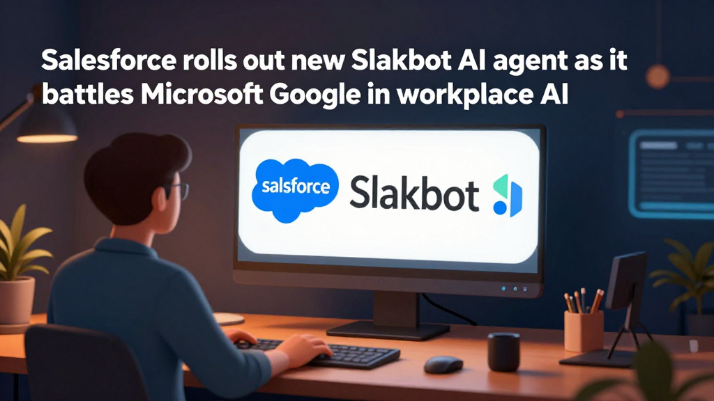 Salesforce rolls out new Slackbot AI agent as it battles Microsoft and Google in workplace AI