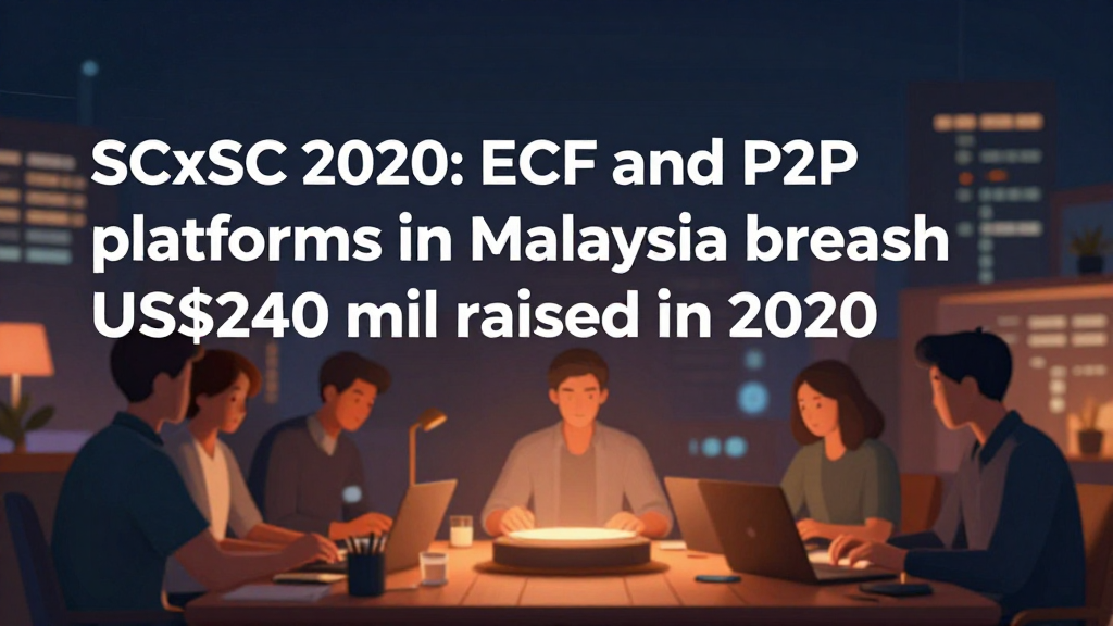 SCxSC 2020: ECF and P2P platforms in Malaysia breach US$240 mil raised in 2020