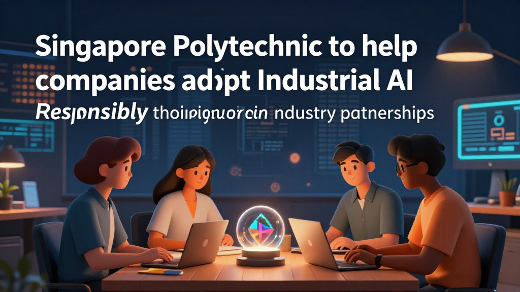 Singapore Polytechnic to help companies adopt Industrial AI responsibly through new training and industry partnerships