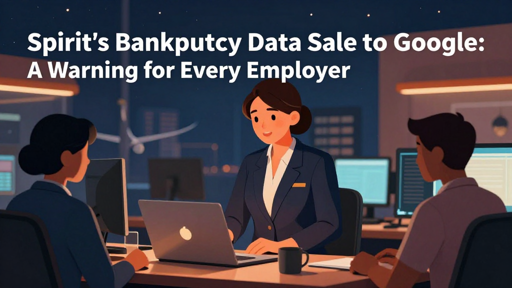 Spirit's Bankruptcy Data Sale to Google: A Warning for Every Employer