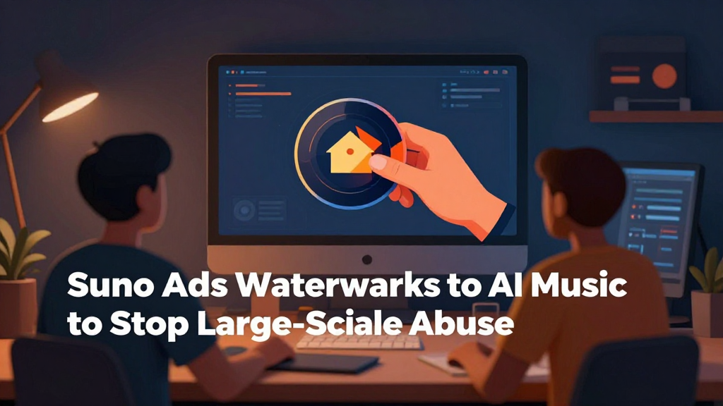 Suno Adds Watermarks to AI Music to Stop Large-Scale Abuse