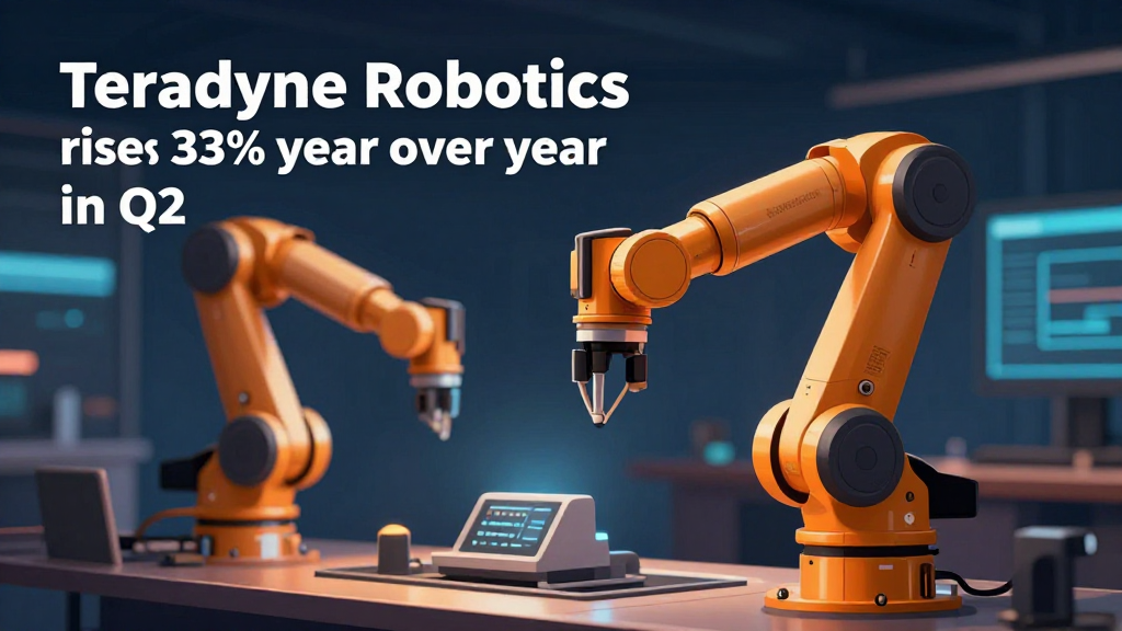 Teradyne Robotics revenue rises 33% year over year in Q2