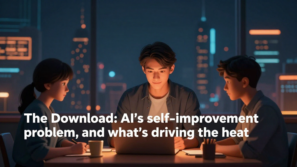 The Download: AI’s self-improvement problem, and what’s driving the heat