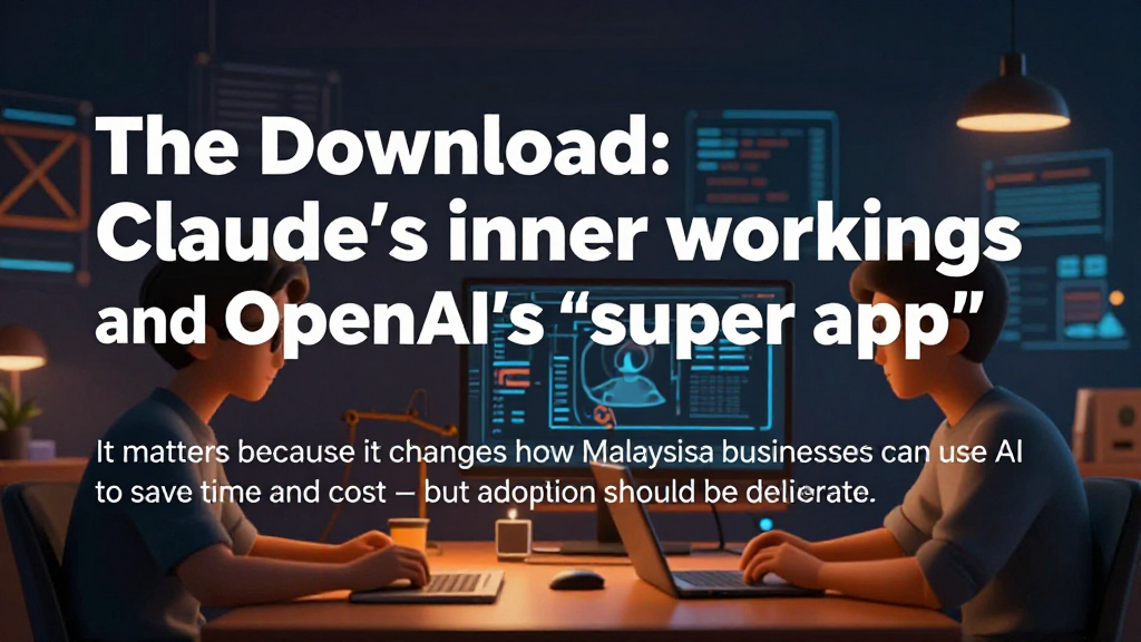 The Download: Claude's inner workings and OpenAI's "super app"